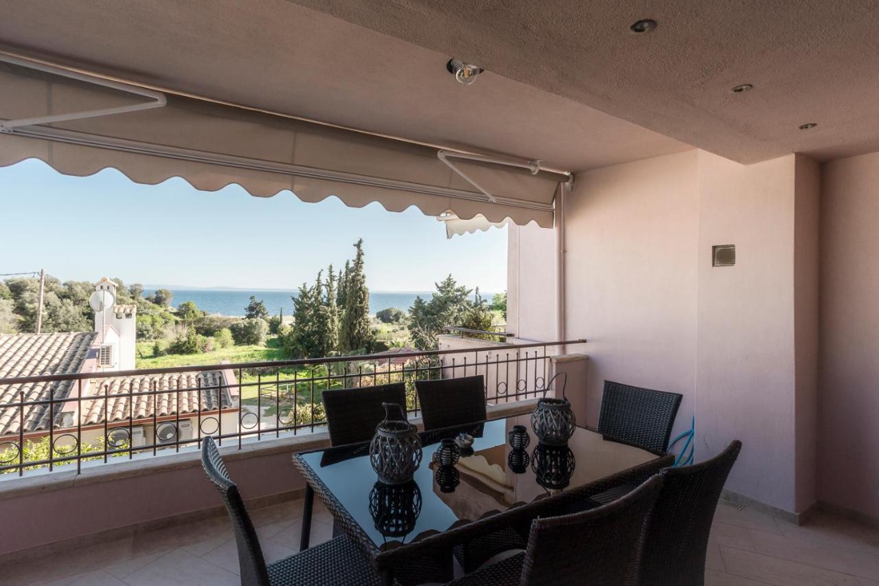 Twinstars Wonderful View Apartment Kalyves Polygyrou ภายนอก รูปภาพ